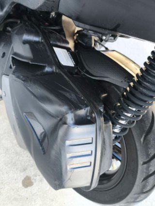 QJ MTX 125cc Maxi Scooter Negra 2025 con 8.466 km