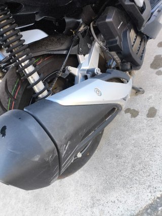 QJ MTX 125cc Maxi Scooter Negra 2025 con 8.466 km