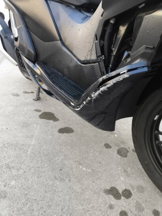 QJ MTX 125cc Maxi Scooter Negra 2025 con 8.466 km