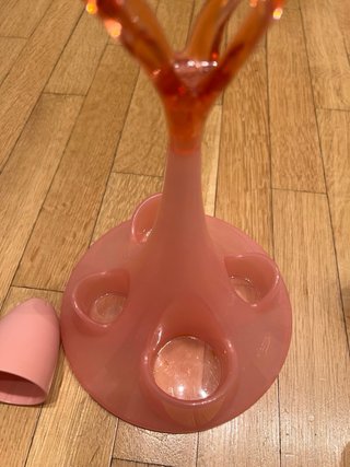 Set Olio Aceto Sale Pepe Trasparente Rosa