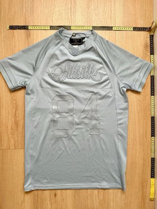 Camiseta SikSilk Talla S Azul Cielo