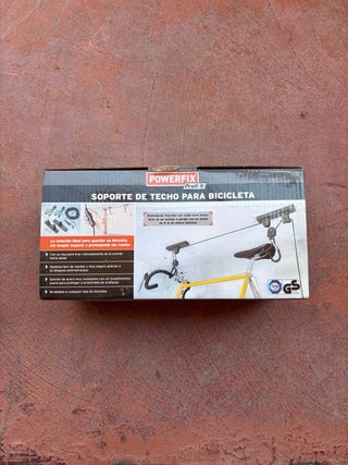 Lote (3) Soporte Techo Bicicleta Powerfix Profi