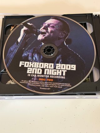 U2 Foxboro Boston 2009 2CD Japon