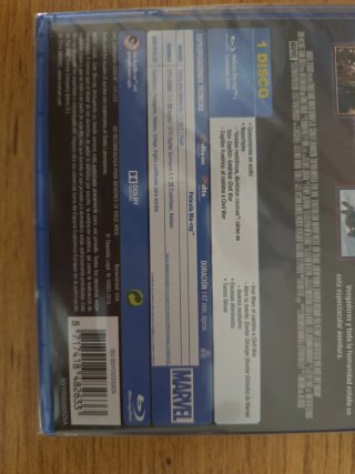 Capitán América: Civil War Blu-ray