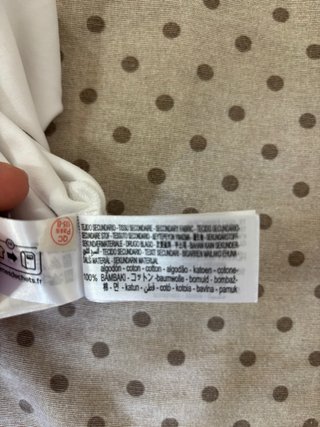 Camiseta Zara Blanca Talla XL