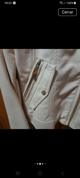 Chaqueta Fórmula Joven Rosa Talla 42 Sin Usar