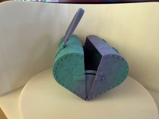 Bolso diseño LV 3D