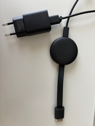 Google Chromecast 3ª Gen + Adaptador