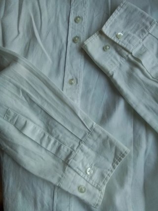 Camisa"Cortefiel" mujer blanca manga larga.Calidad