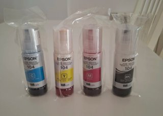 Pack 4 Tintas Originales Epson EcoTank