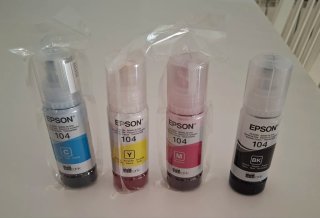Pack 4 Tintas Originales Epson EcoTank