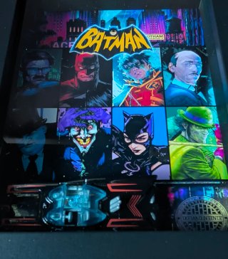 Cuadro Batman Hot Wheels