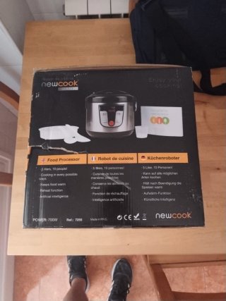 Procesador Alimentos NewCook Silver 5L
