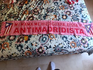 Bufanda Atlético de Madrid Antimadridista