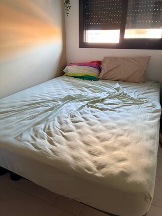 Somier y colchón 150cm