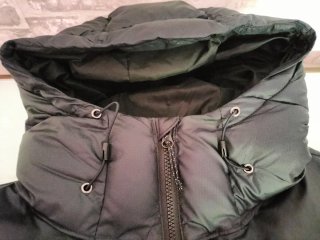 Abrigo plumas largo Columbia negro. Talla M