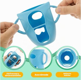 Asas de silicona para biberón (Set)