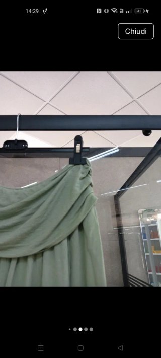 Pantalone alla turca taglia unica verde