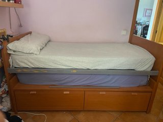 Cama nido con 2 cajones