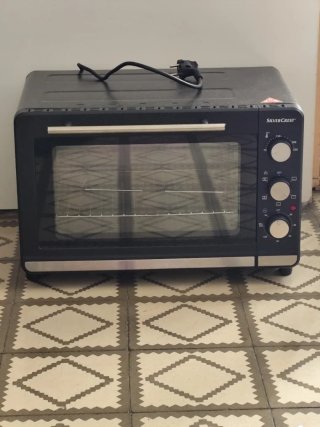 Horno Eléctrico SilverCrest Grill Negro 1509W