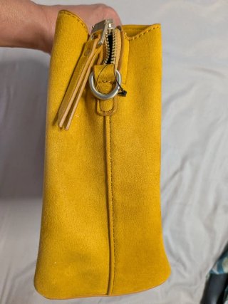 Bolso Parfois amarillo y marrón