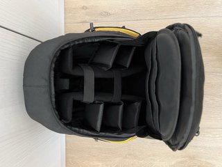 Mochila para cámara de fotos