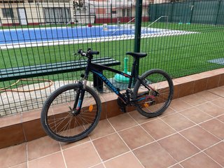 Bicicleta Btwin Montaña Negra