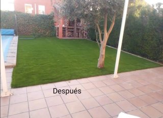 Césped artificial para jardín