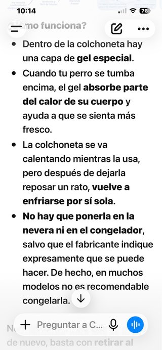 Esterilla Refrescante para Perros y Gatos