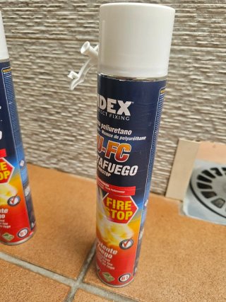 Espuma Poliuretano INDEX PUFP750 Cortafuego