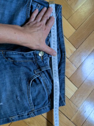 Pantalón vaquero mujer azul