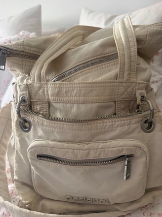 Mochila Desigual Beige