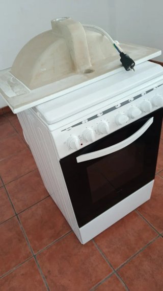 Cocina Eléctrica Blanca