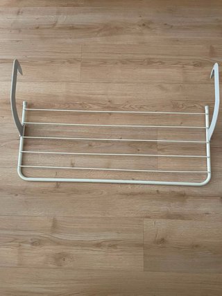 Tendedero plegable balcón radiador 80x33 cm