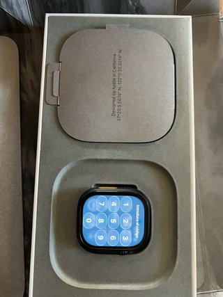 Apple Watch Ultra 3 49mm Titanio Negro Nuevo