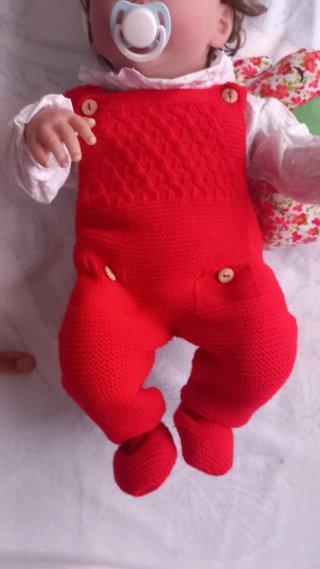 Ropa para bebé reborn(0..,3 meses)