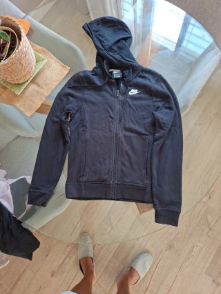 Chaqueta deportiva Nike mujer negra T. XS