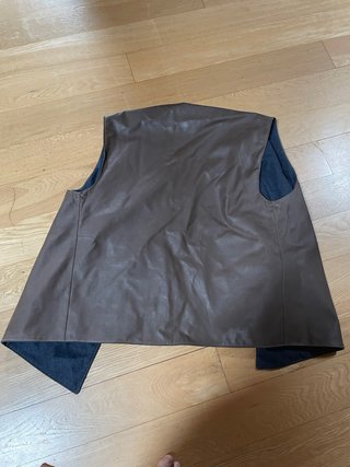 Chaleco militar británico cuero WWII