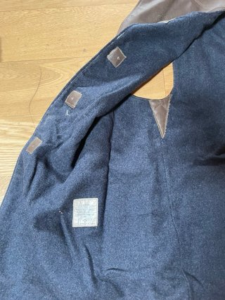 Chaleco militar británico cuero WWII
