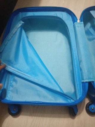Maleta cabina infantil azul pirata