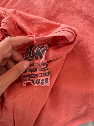 Camiseta Bershka naranja M