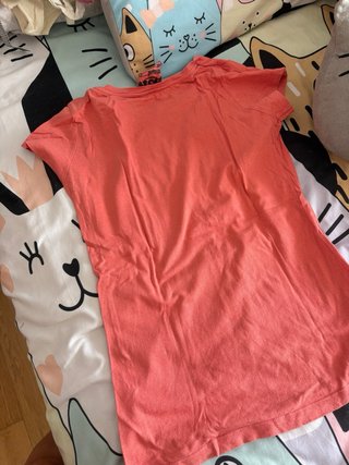 Camiseta Bershka naranja M