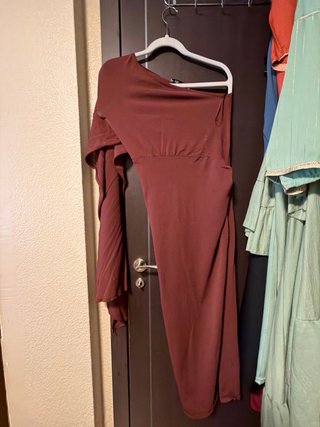 Vestido fiesta/ocasión especial rojo talla única