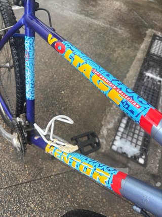 Bicicleta Montaña Clásica MTB azul