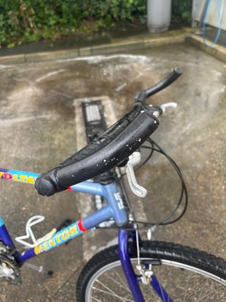Bicicleta Montaña Clásica MTB azul