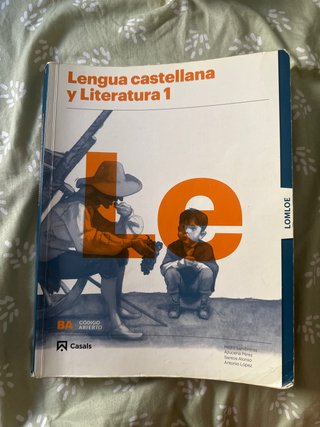 Lengua castellana y literatura 1, Le Bachillerato