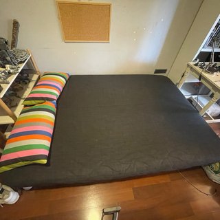 Sofá Cama IKEA NYHAMN 3 Plazas Gris Oscuro Nuevo.