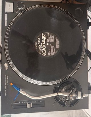 Technics SL-1210MK2 Tocadiscos Negro