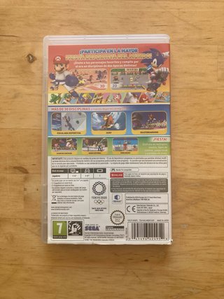 Mario & Sonic Juegos Olímpicos Tokyo 2020 Switch