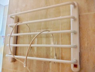 Toallero Eléctrico Blanco